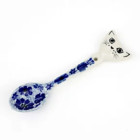Łyżeczka kotek H19, 13,8 cm <br> 1443 Ważka w kwiatach